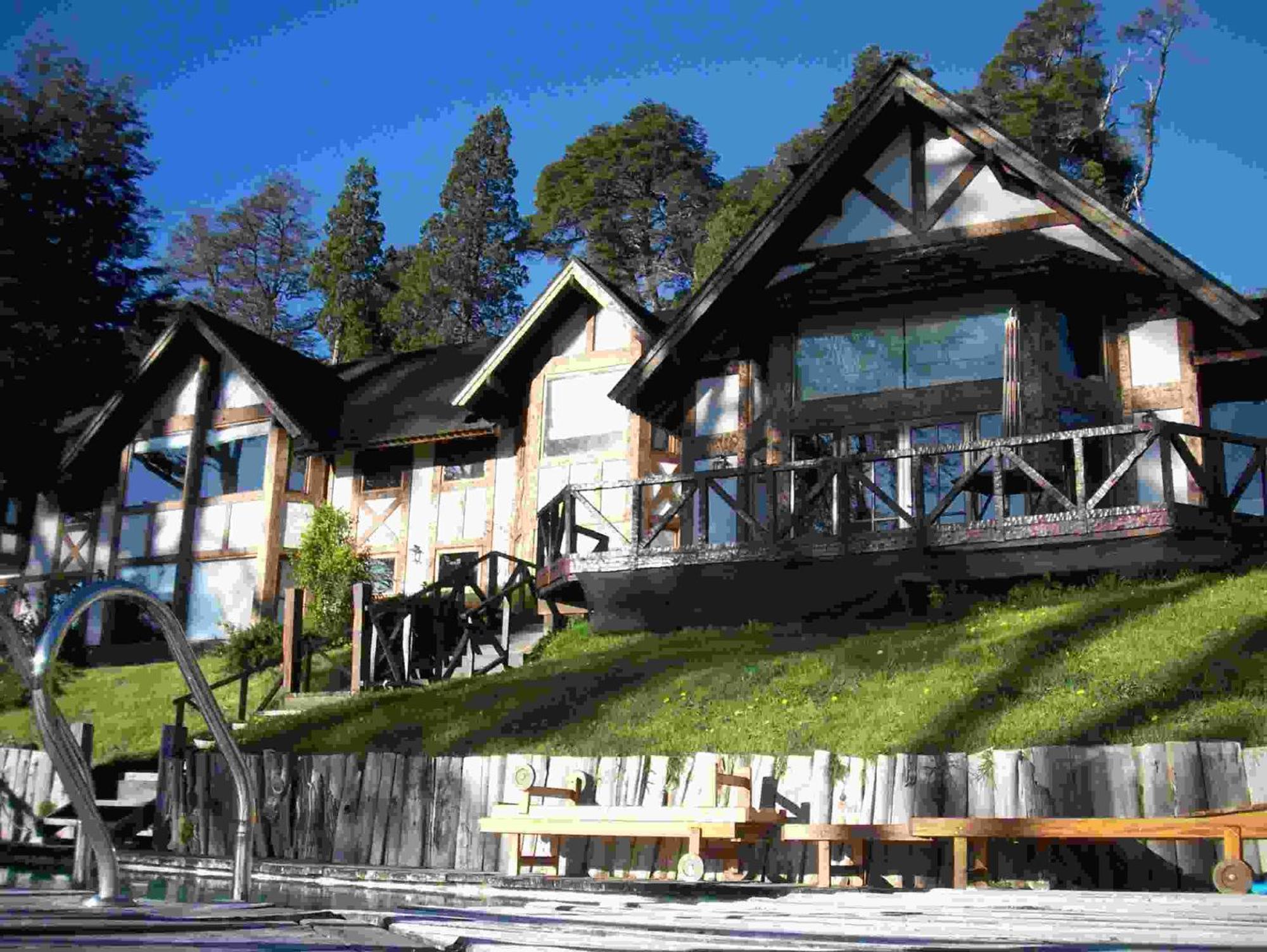 Hosteria Naranjo En Flor Villa La Angostura Bagian luar foto